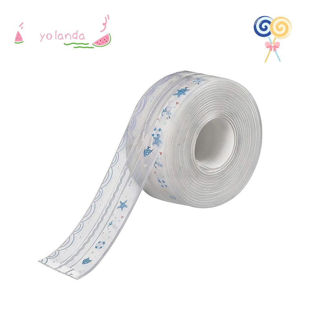 Băng Keo Dán Viền Bồn Rửa Chén Chống Dầu Trong Suốt 1.5 "X 10.5 ''