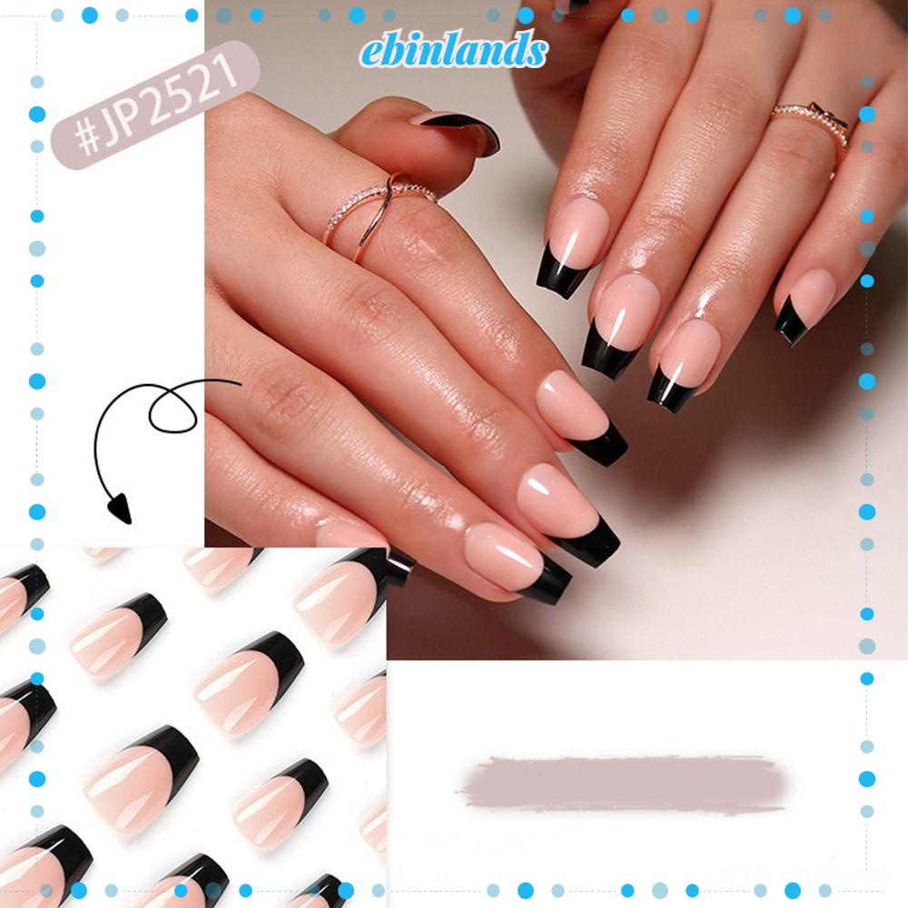 Bộ 24 Móng Tay Giả Che Phủ Toàn Diện Tháo Rời Được DIY