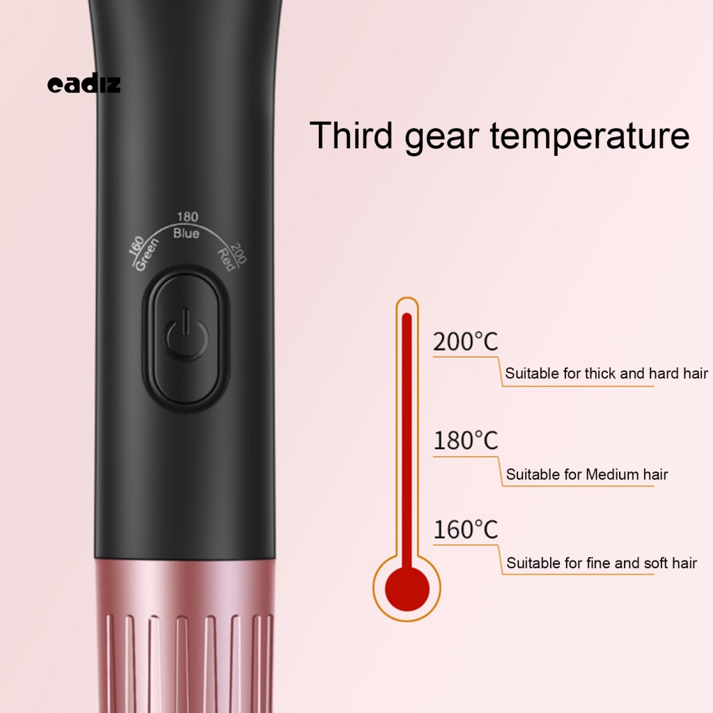 Lược Điện Chải Thẳng Râu Xoay 360 Độ Không Có Thể Điều Chỉnh Cho Nam Nữ