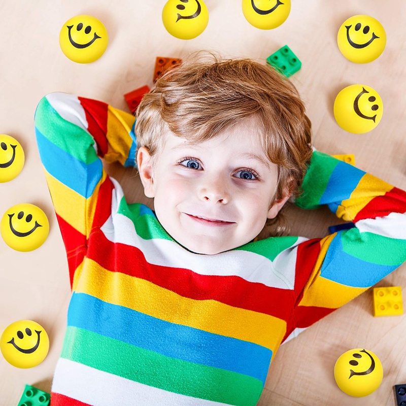 Bóng Hình Mặt Cười 24 2 Inch Vui Nhộn Giúp Giảm Căng Thẳng Cho Bé Và Người Lớn