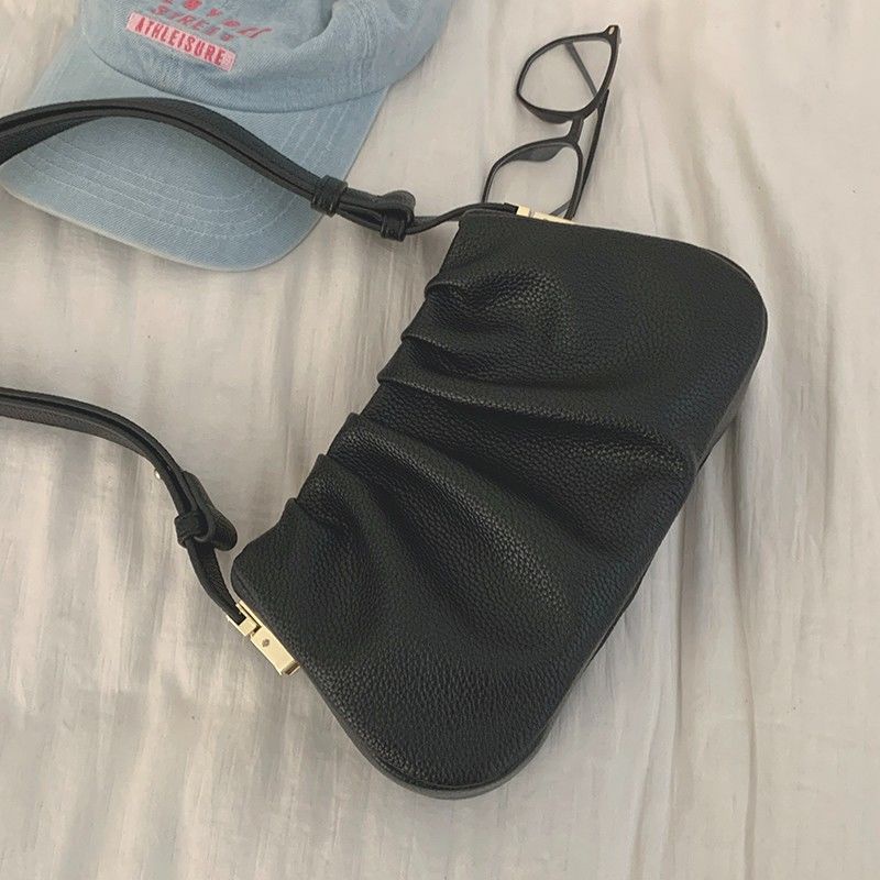 Túi Xách Xếp Ly Hình Đám Mây Thời Trang Xu Hướng Pháp Cho Nữ Sinh