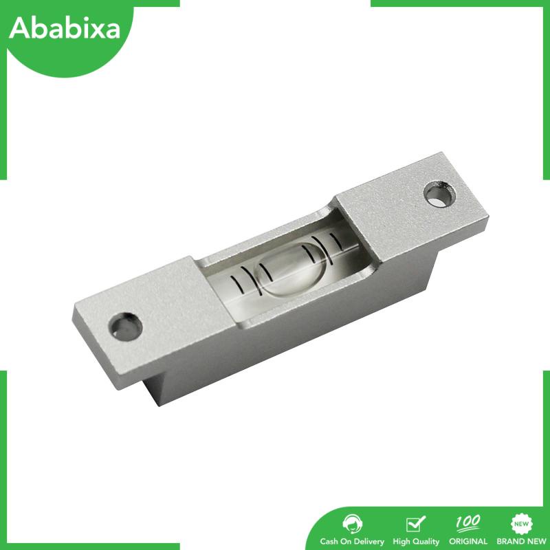 [Ababixa] Thước Dây Ngang Đo Mức Bong Bóng Linh Hoạt Cỡ Nhỏ Có Móc Treo Cho Carpenter