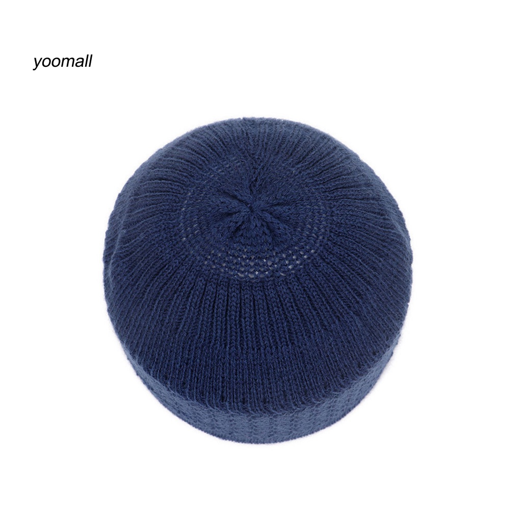 Yo / Mũ Dệt Kim Tròn Jacquard Gợn Sóng Truyền Thống Cổ Điển Cho Unisex
