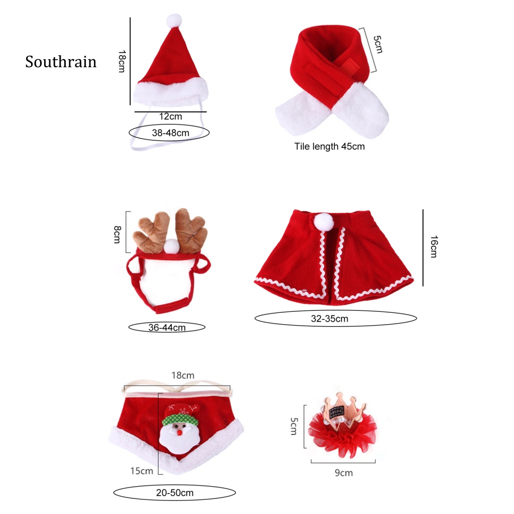 1 Bộ Áo Choàng + Mũ + Khăn Choàng Hóa Trang Bằng Vải Lông Cừu Siêu Mềm Thân Thiện Với Da Chống Mòn Có Thể Giặt Rửa Cho Thú Cưng