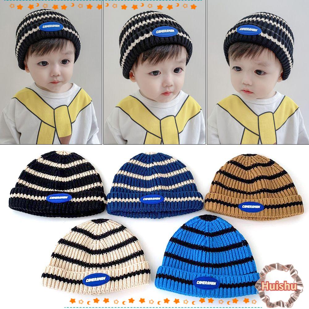 Mũ Beanie Dệt Kim Chất Lượng Cao Cho Bé Trai