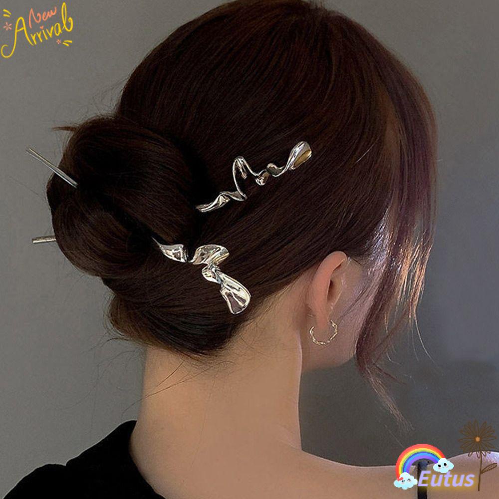 Kẹp Tóc Họa Tiết Hình Học Tối Giản