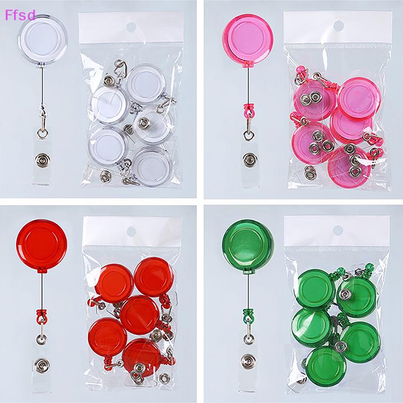 Bộ 5 Dây Đeo Huy Hiệu / Huy Hiệu / Huy Hiệu Có Thể Thu Gọn Dùng Trong Trường Học / Văn Phòng