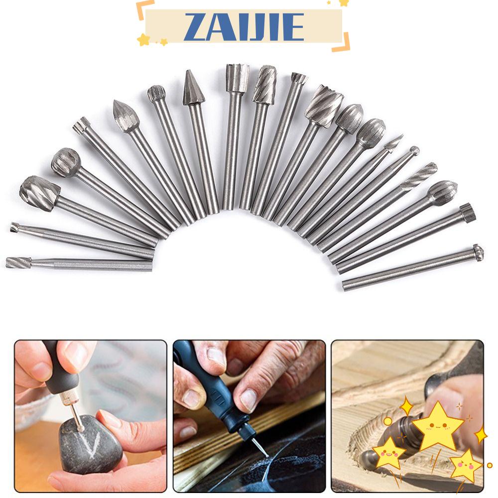 Bộ 24 Mũi Khoan Cắt Chạm Khắc Gỗ Bền Bỉ Chuyên Dụng