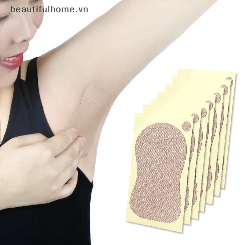 Bộ 3 Miếng Dán Thấm Hút Mồ Hôi Thoáng Khí Tự Dính Cho Vùng Da Dưới Cánh Tay