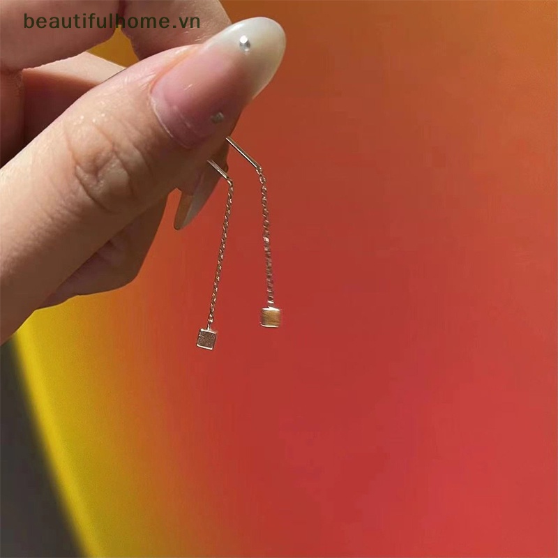 1 Đôi Bông Tai Dáng Dài Hình Giọt Nước Thời Trang Cho Nữ