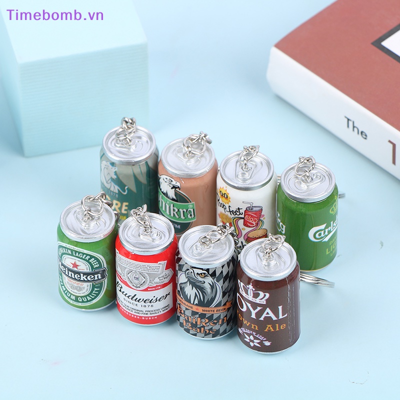 # Túi Đeo Chéo Thời Trang Hàn Cho Nữ # Móc Khóa Hình Lon Bia Nhân Tạo Cá Tính Cho Cặp Đôi