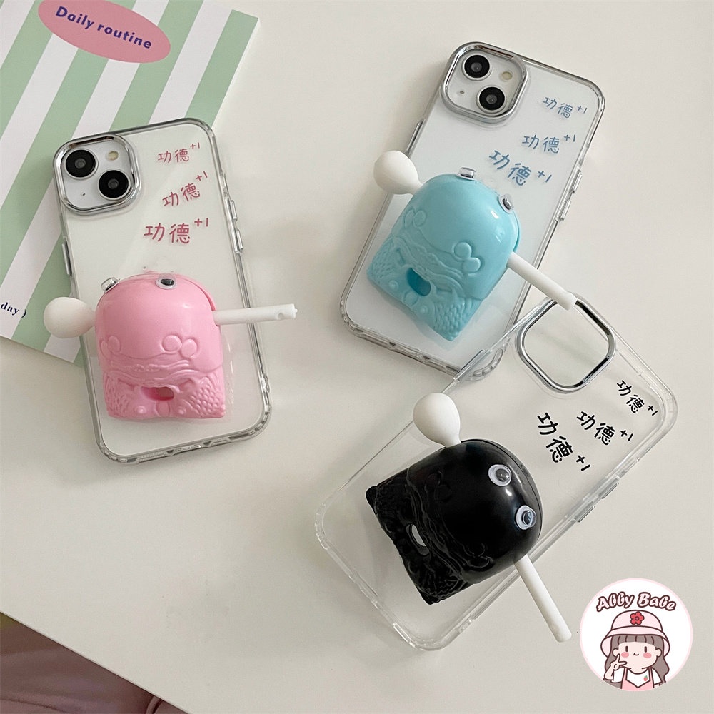 Ốp Điện Thoại TPU Mềm Trong Suốt Họa Tiết Cá Gỗ 3D Chống Va Đập Cho IPhone 11 14 Pro Max