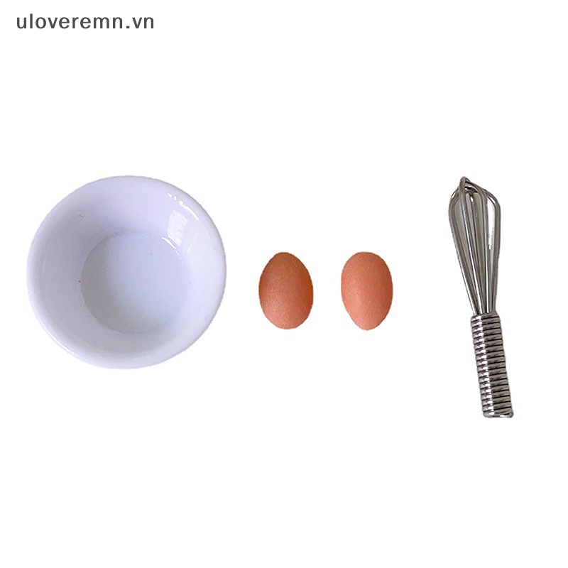 Set 1 / 4 / 17 Trứng Ốp La Xinh Xắn Cho Nhà Búp Bê