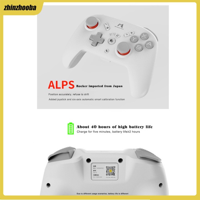 Tay Cầm Chơi Game Bluetooth Không Dây FS Mobapad Có Bộ Nhận Tương Thích Với Nintendo M073