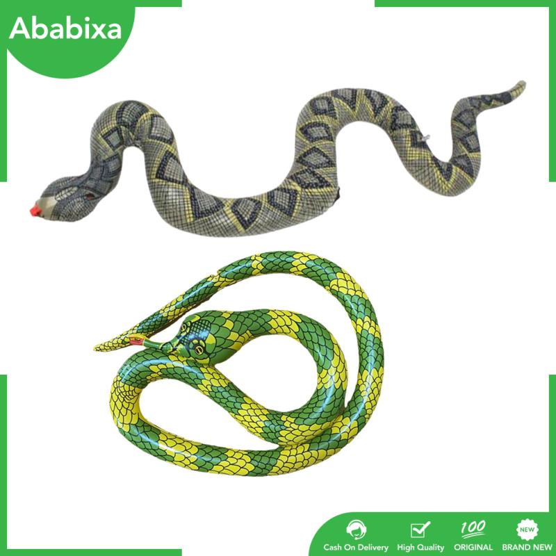 Rắn Giả Bơm Hơi Dài 120cm Dùng Trang Trí Halloween