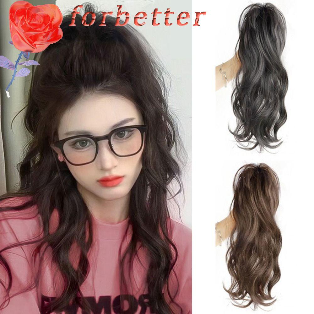 Tóc Giả Đuôi Ngựa Bằng Sợi Tổng Hợp Mịn Màng Tự Nhiên Dành Cho Nữ