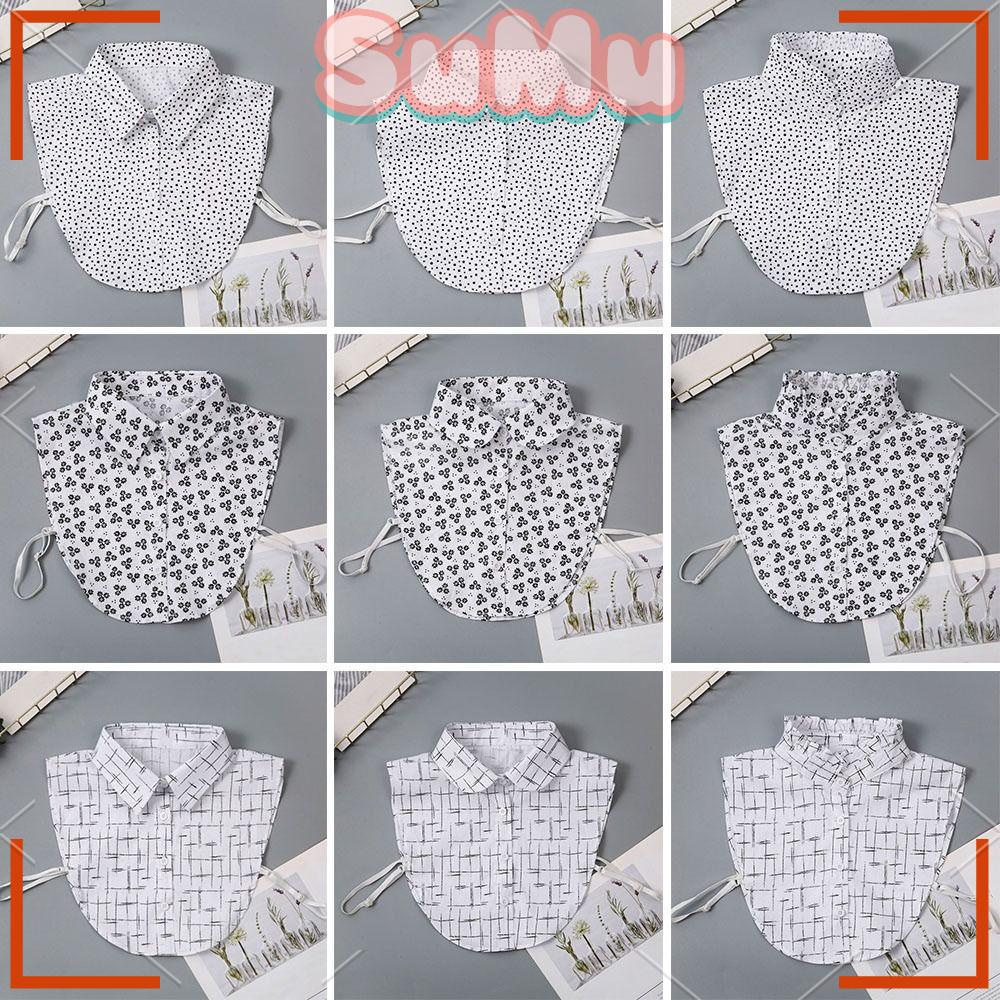 Cổ Áo Rời Chất Liệu Cotton Thời Trang