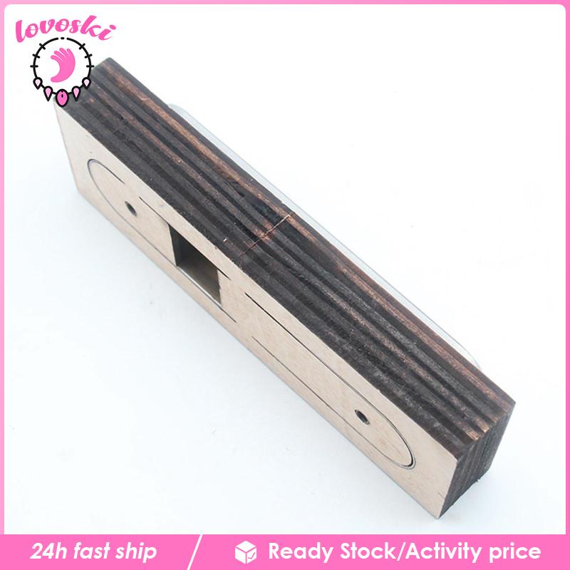 Dụng Cụ Cắt Vải Da Thủ Công Bằng Gỗ