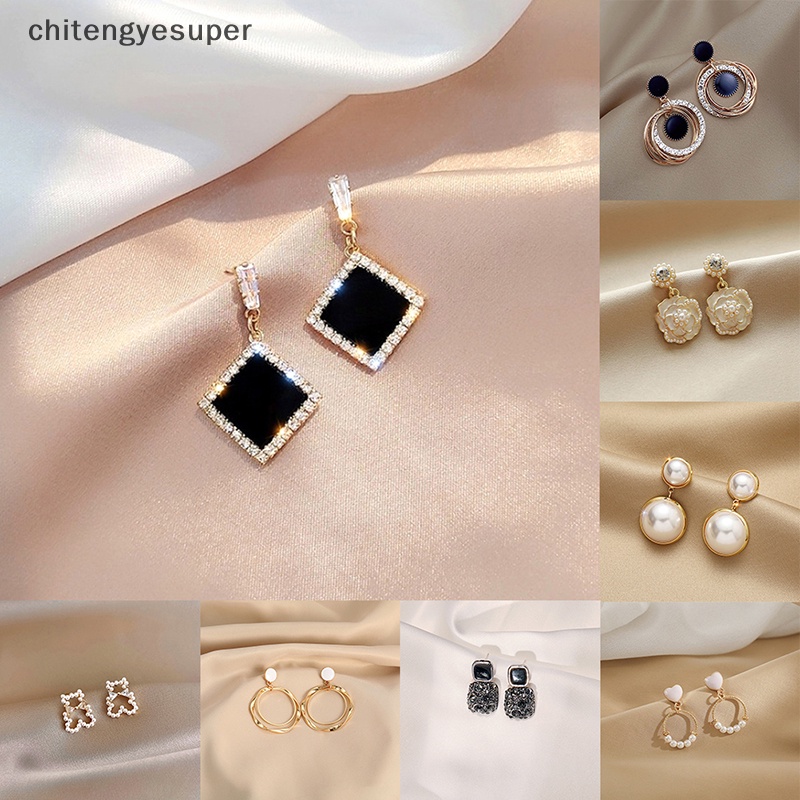 1 Cặp Bông Tai Ngọc Trai Chiteyesuper 1 Chuyên Dụng Cho Nữ