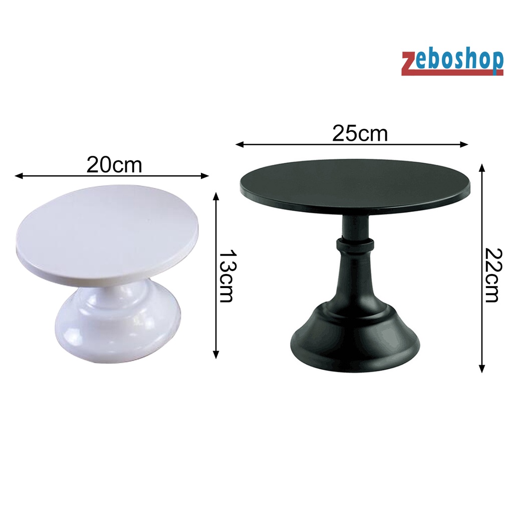 Giá Đỡ Trưng Bày Bánh Kem / Món Tráng Miệng Bằng Kim Loại Chống Trượt Ổn Định