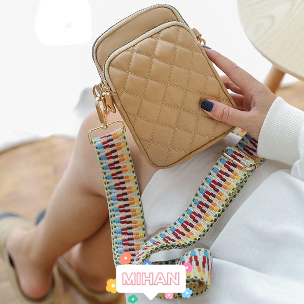 Túi Đeo Chéo Nhỏ Màu Trơn Đơn Giản Thời Trang Mùa Hè MIHAN1