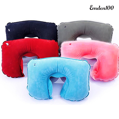 Bộ 3 Gối Kê Cổ Bơm Hơi Hình Chữ U Dùng Khi Đi Du Lịch