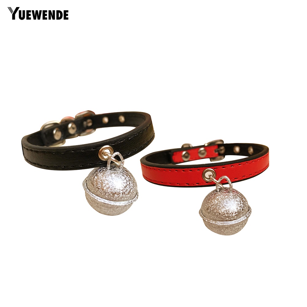 Vòng Cổ Giả Da Có Chuông Cho Thú Cưng