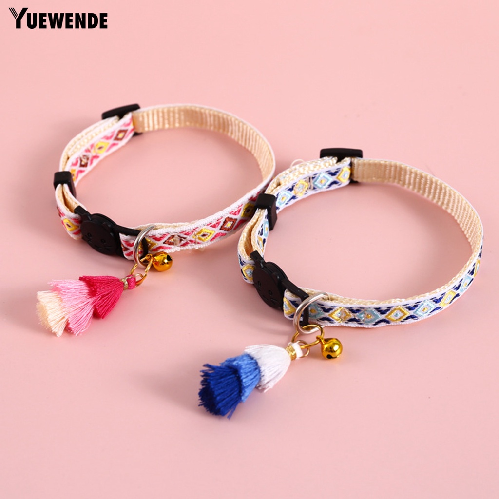 Vòng Cổ Bắt Mắt Thoáng Khí Họa Tiết Bộ Lạc Dành Cho Thú Cưng YQ.E