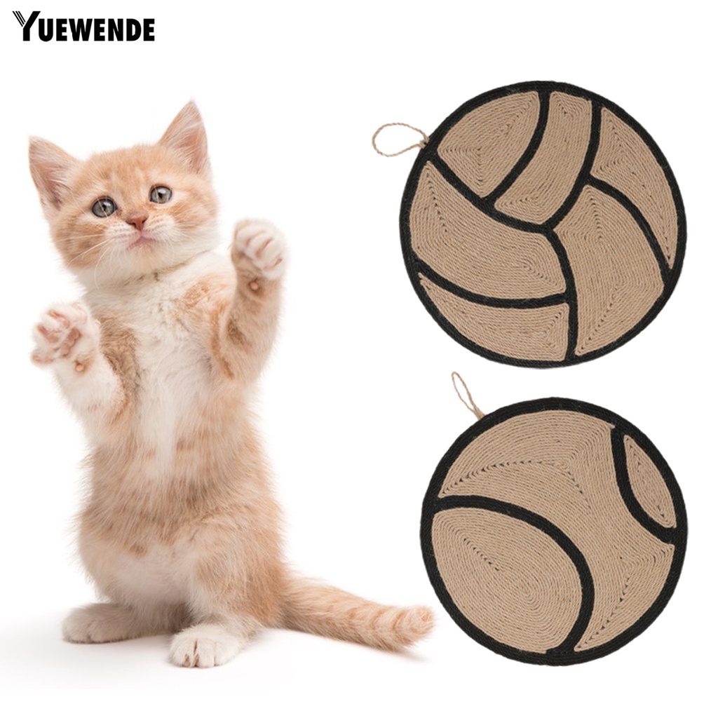 Thảm Lót Sàn YQ.E Chống Trượt Chống Mài Mòn In Họa Tiết Móng Vuốt Có Dây Đeo Cho Thú Cưng