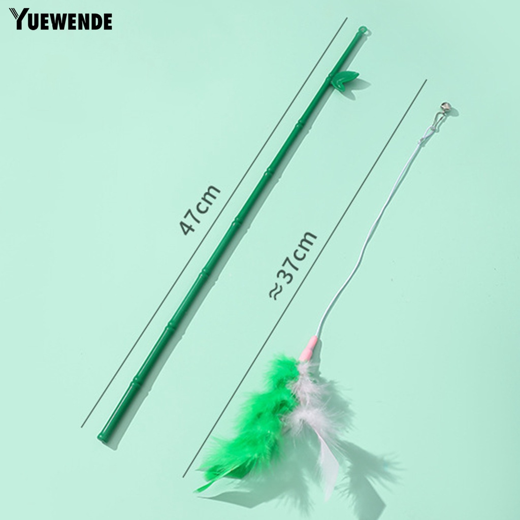 Đồ Chơi Que Tre Đàn Hồi Linh Hoạt Có Thể Tháo Rời Cho Mèo Cưng