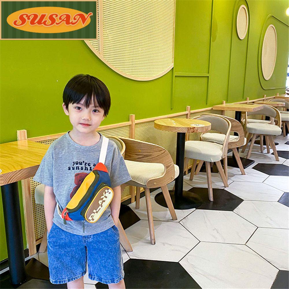 Túi Đeo Hông Bằng Nylon Dùng Cho Trẻ Mẫu Giáo