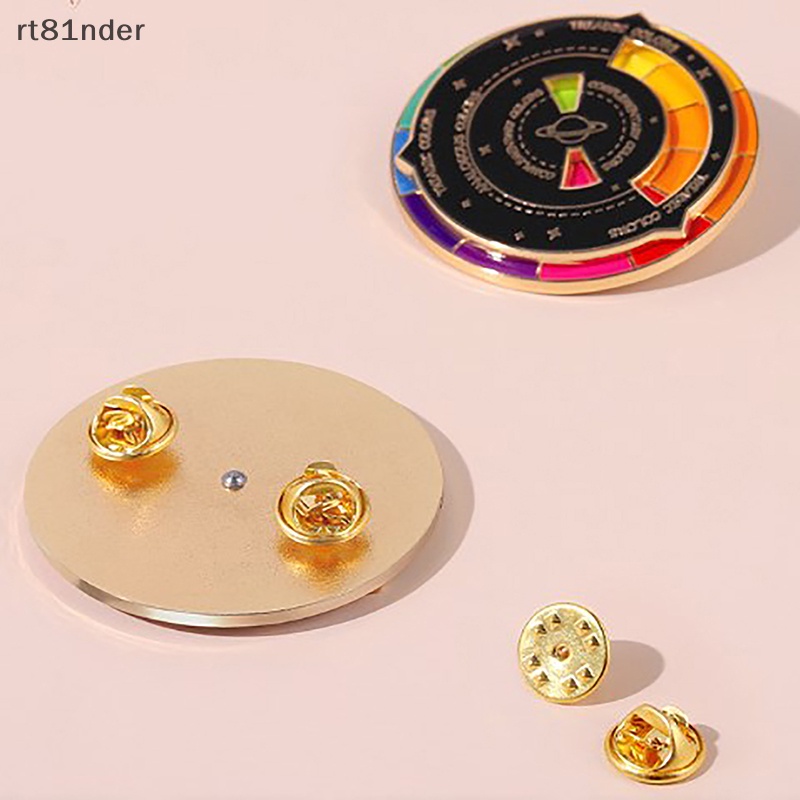 Rt Ghim Cài Áo Hình Bánh Xe Quay Tráng Men Màu Sắc Dùng Làm Quà Tặng