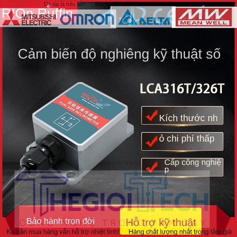Cảm Biến Đo Góc Nghiêng Rion LCA326T - LCA226T-90-232-68 - 9-36V