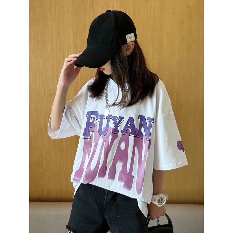 Áo Thun Baby Tee 100% Cotton Tay Ngắn Dáng Rộng Unisex Cho Bé Từ 2-14 Tuổi
