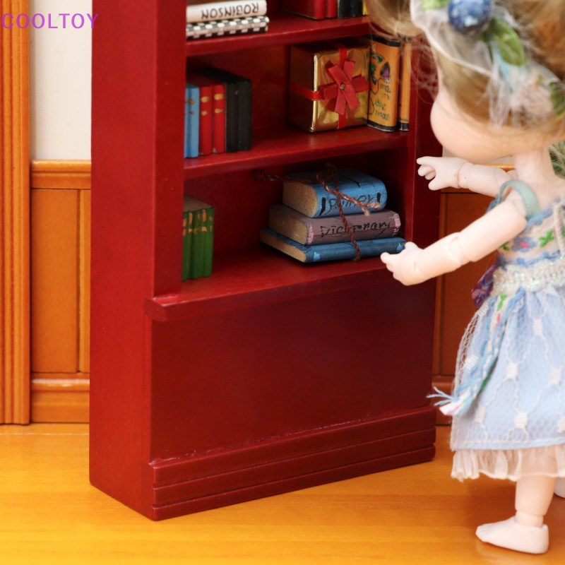 Kệ Sách 1: 12 Trang Trí Nội Thất Nhà Búp Bê