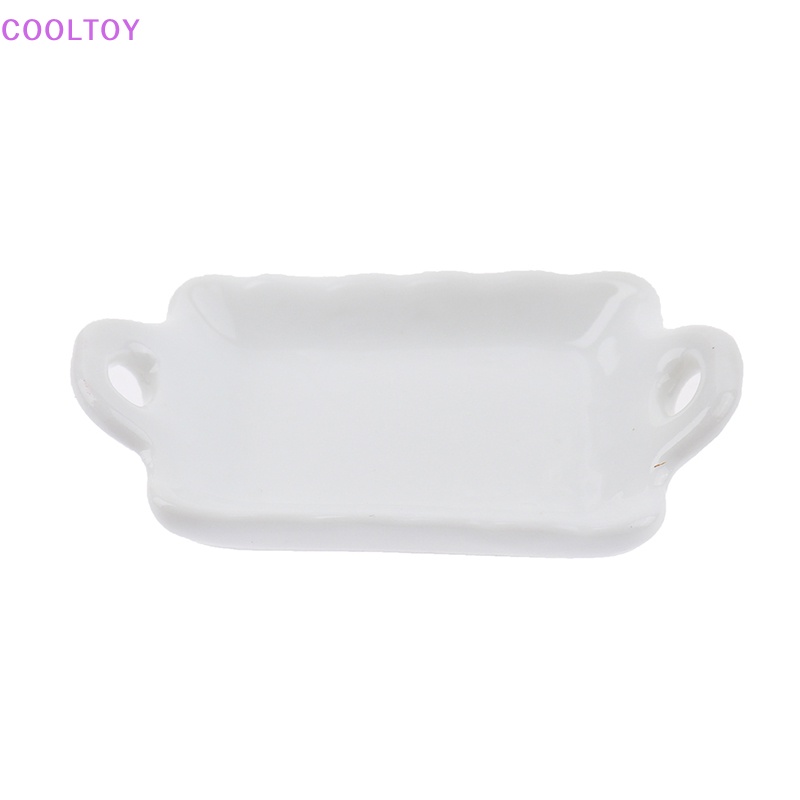 Cooltoy Bộ Ấm Tách Uống Cà Phê Bánh Macaroon Bằng Gốm Trang Trí Nhà Búp Bê