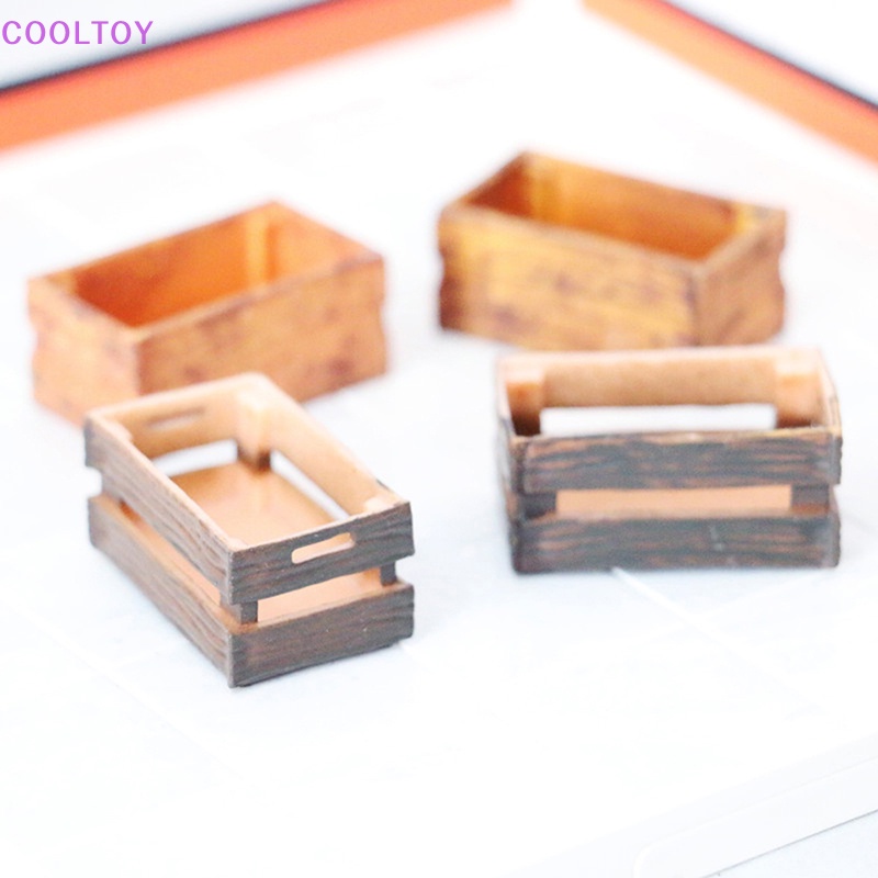 Hộp Đựng Vật Dụng Mini 1 / 6 1 / 12 Cho Nhà Búp Bê