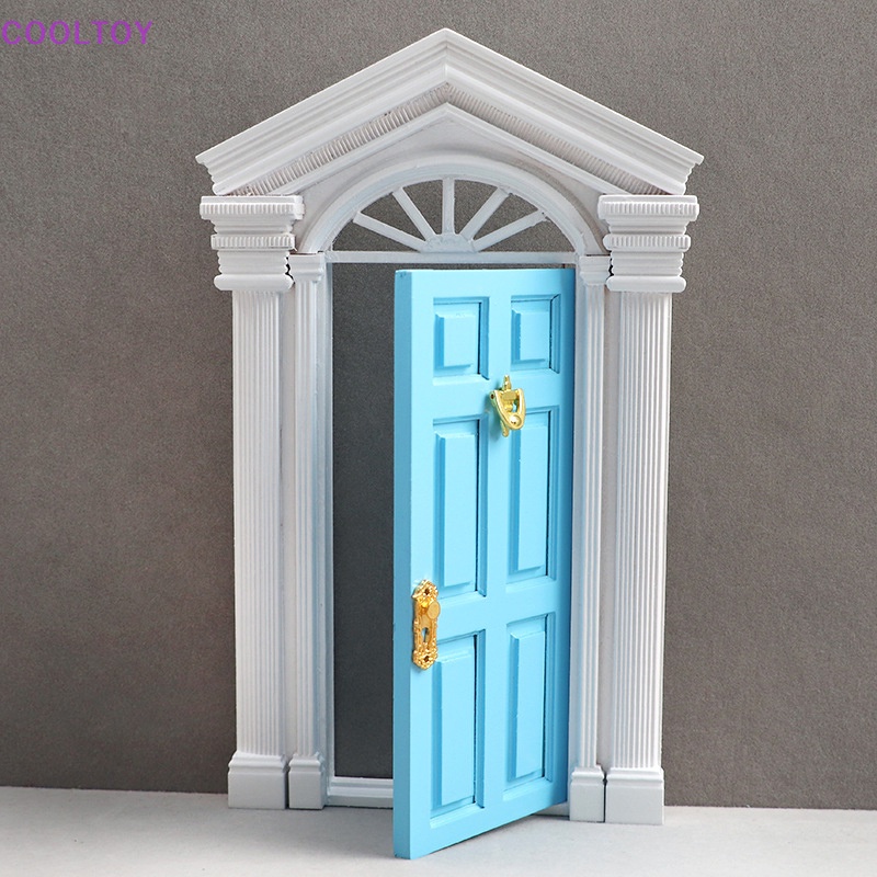 Cooltoy Mô Hình Nhà Búp Bê DIY 6 Cửa Màu Sắc Với Tỷ Lệ 1: 12