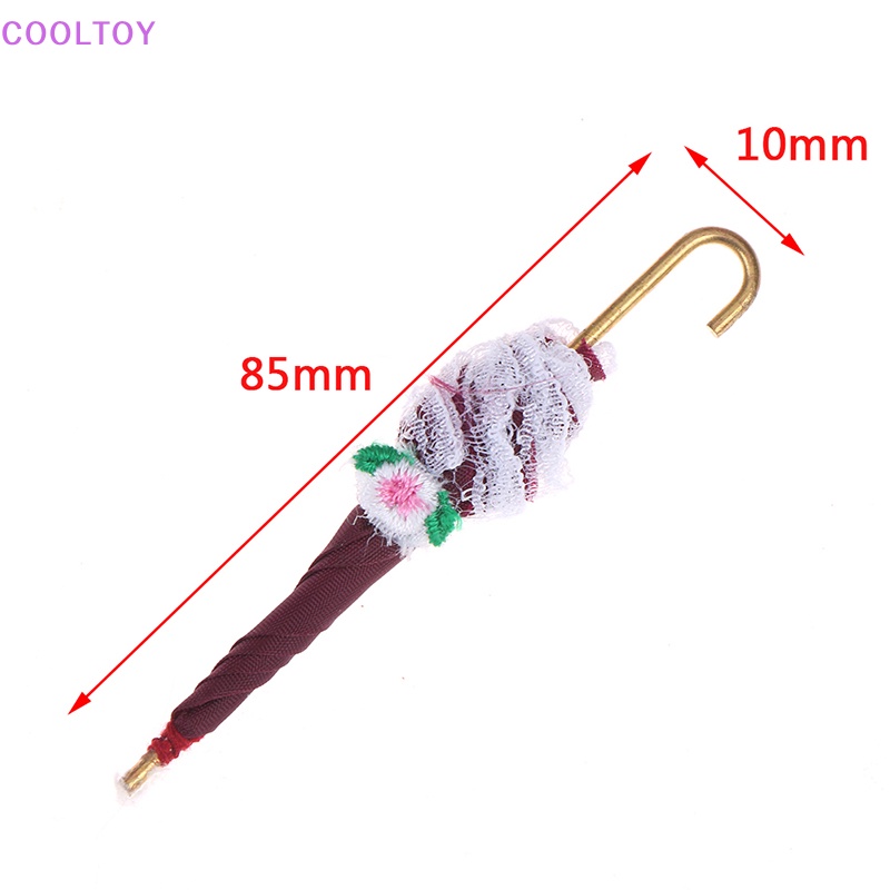 1 Chiếc Ô Ren Xinh Xắn Cho Nhà Búp Bê Tỷ Lệ 1: 12