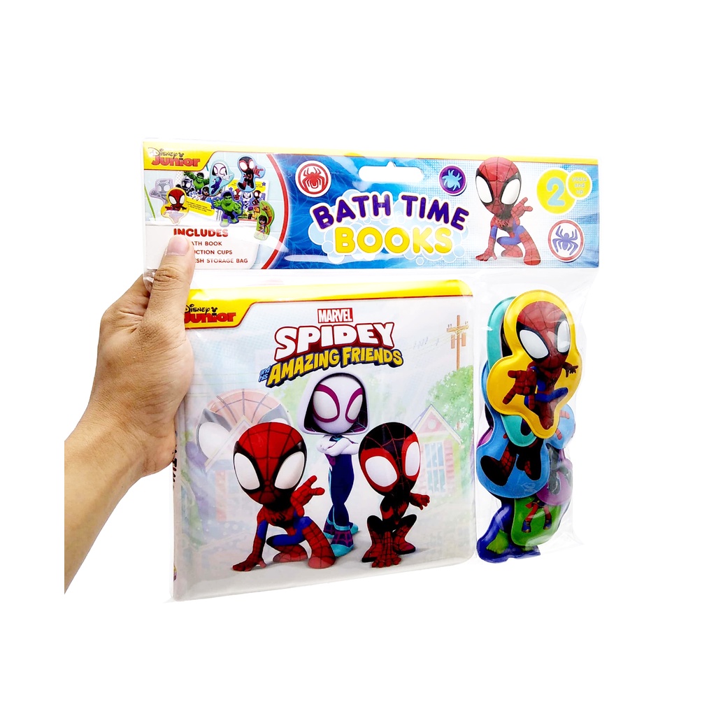 Marvel Spidey Or Spider-Man Bathtime Book