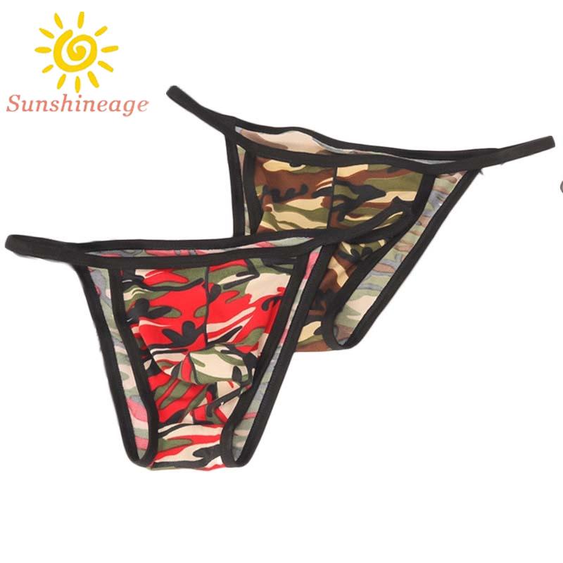 Quần Lót Lưng Thấp Vải Mềm Thoáng Khí Họa Tiết Rằn Ri Quyến Rũ Cho Nam