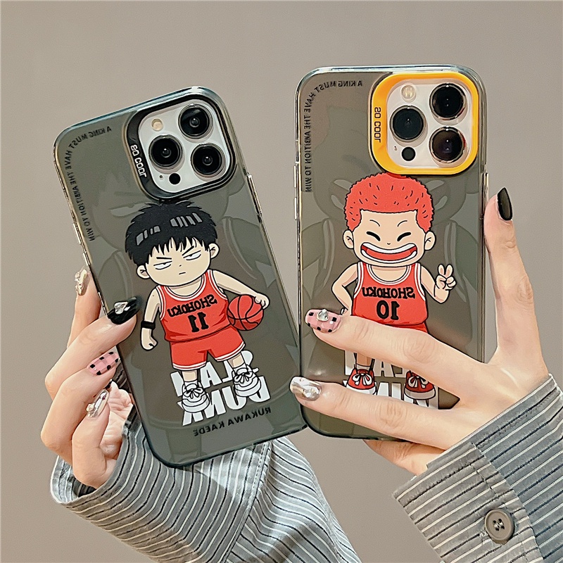 Ốp Điện Thoại Mềm In Hoạt Hình Slam Dunk Cho IPhone14 14Pro 14ProMax 13 13Pro 13ProMax 12 12PRO 12ProMax 11
