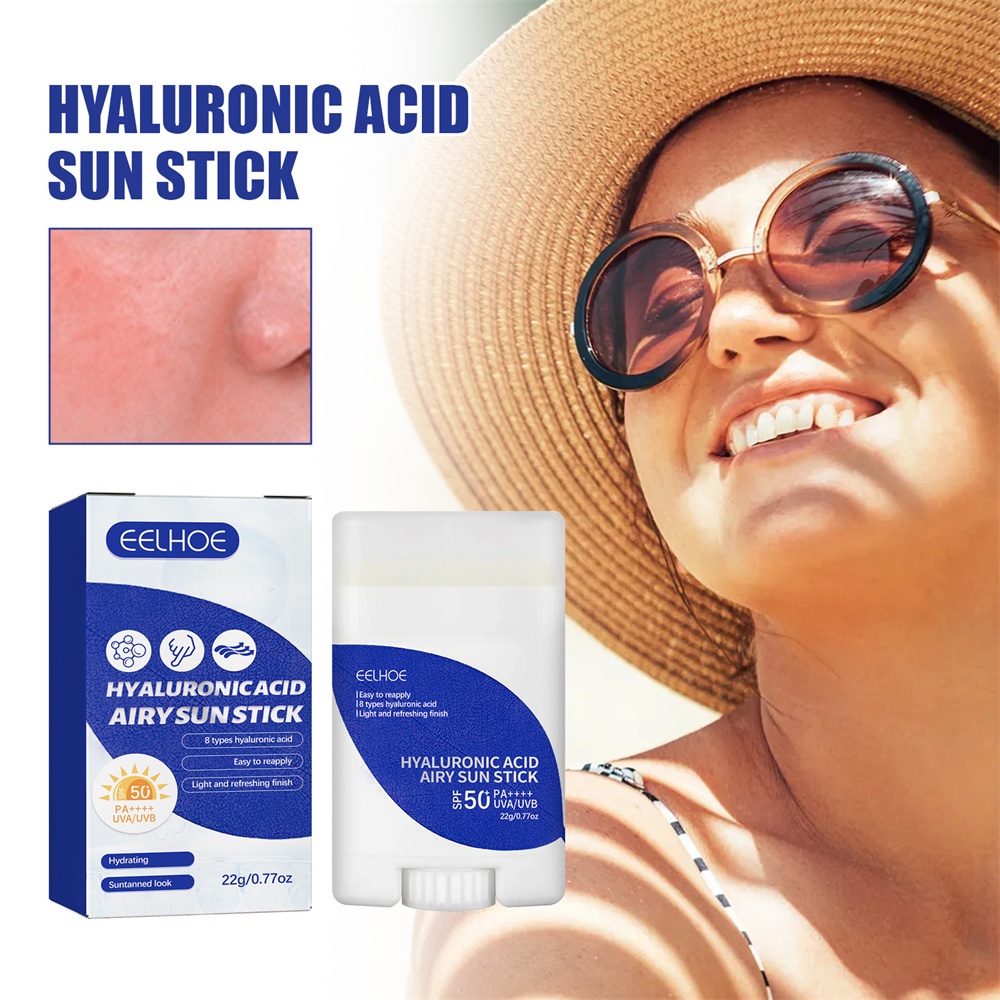 JULYSTAR Kem chống nắng Istree Hyaluronic Acid Airy Sun Stick Spf50+ Pa++++ 22g