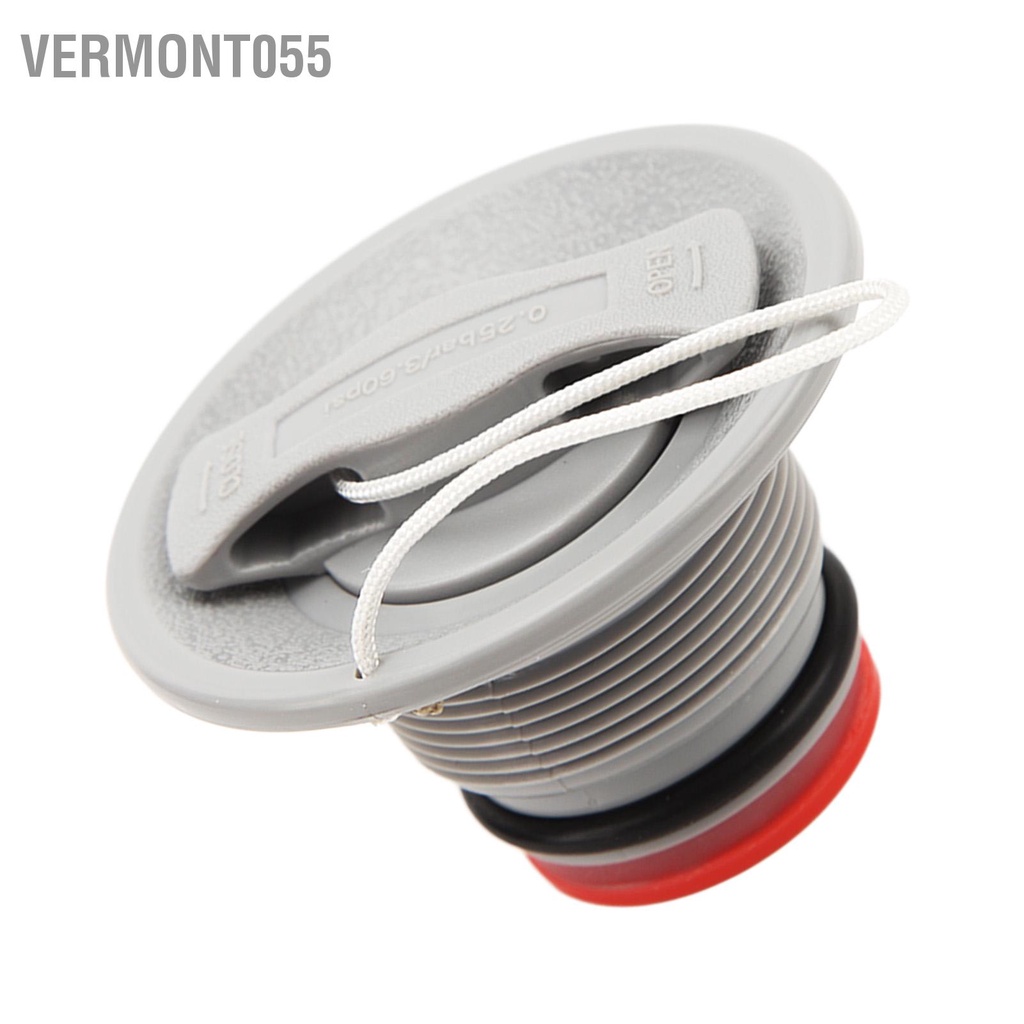 Vermont055 2 Chiếc Thuyền Kayak Van Không Khí Bơm Hơi Cắm Thay Thế Cho Cao Su Bèo Bè Xuồng 8 Răng Có Dây Che