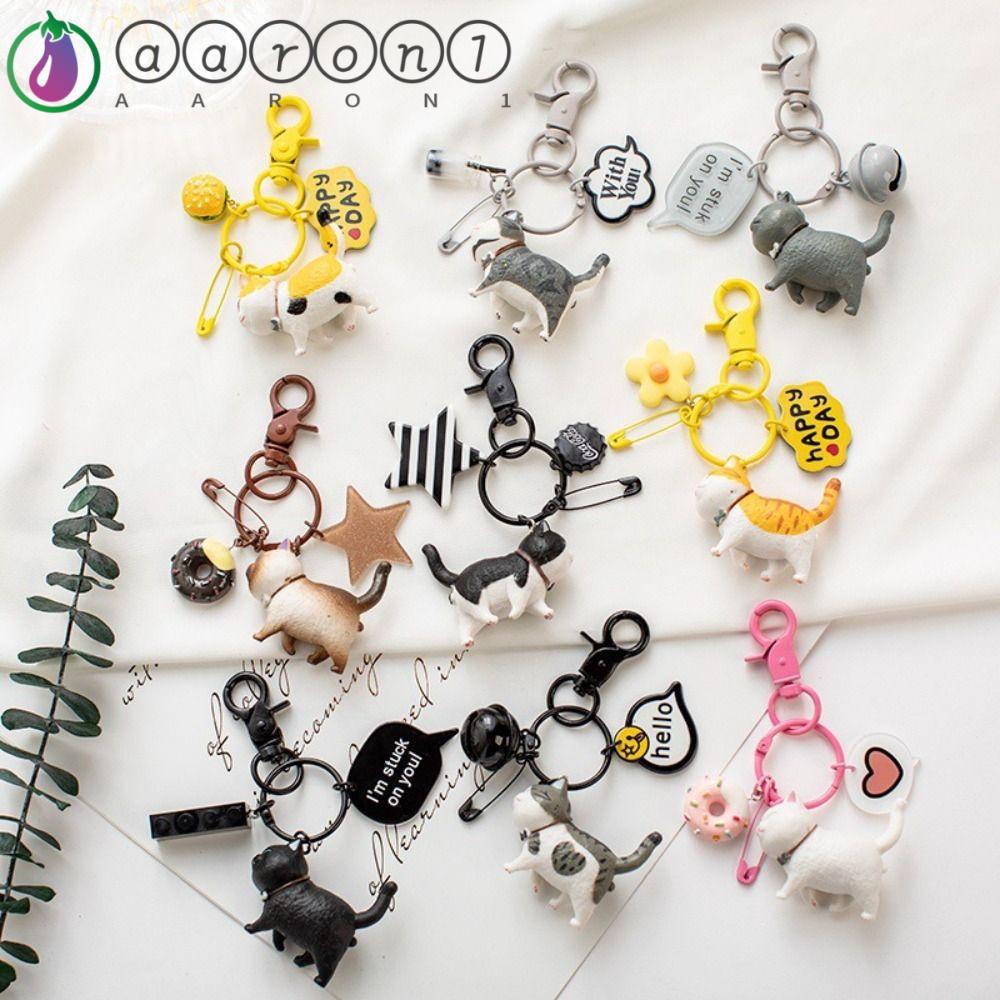 Móc Khóa Hình Chú Mèo Dễ Thương DIY AARON1