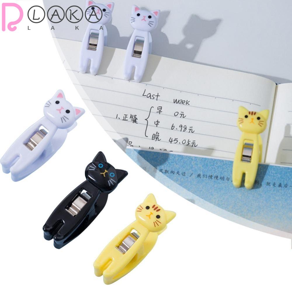 Set 6 Kẹp Niêm Phong Túi Thực Phẩm Đa Năng Hình Mèo Hoạt Hình