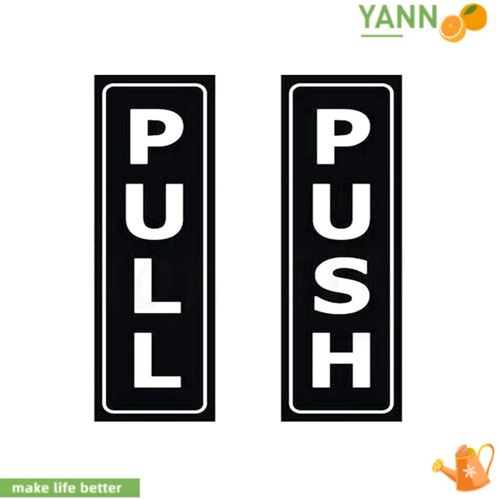 2 Miếng Dán Màu Đen Tự Dính Cho Cửa Hàng 1