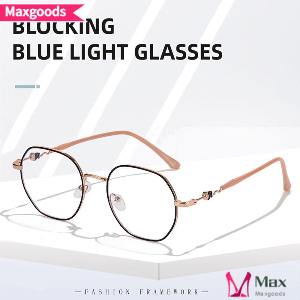 MAXG Mắt Kính Chống Ánh Sáng Xanh Siêu Nhẹ Tiện Dụng Cho Văn Phòng