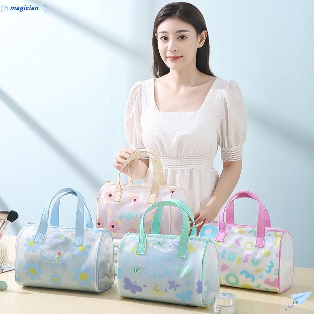 Túi Đựng Mỹ Phẩm Trong Suốt Thiết Kế Xinh Xắn Tiện Dụng