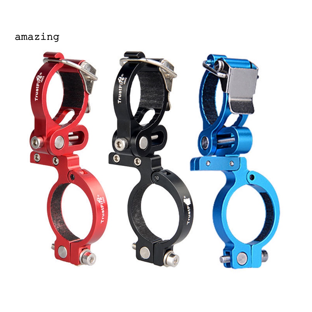 Kẹp Đỡ Đèn Pin CNC Gọn Nhẹ Chống Mài Mòn Cho Xe Đạp